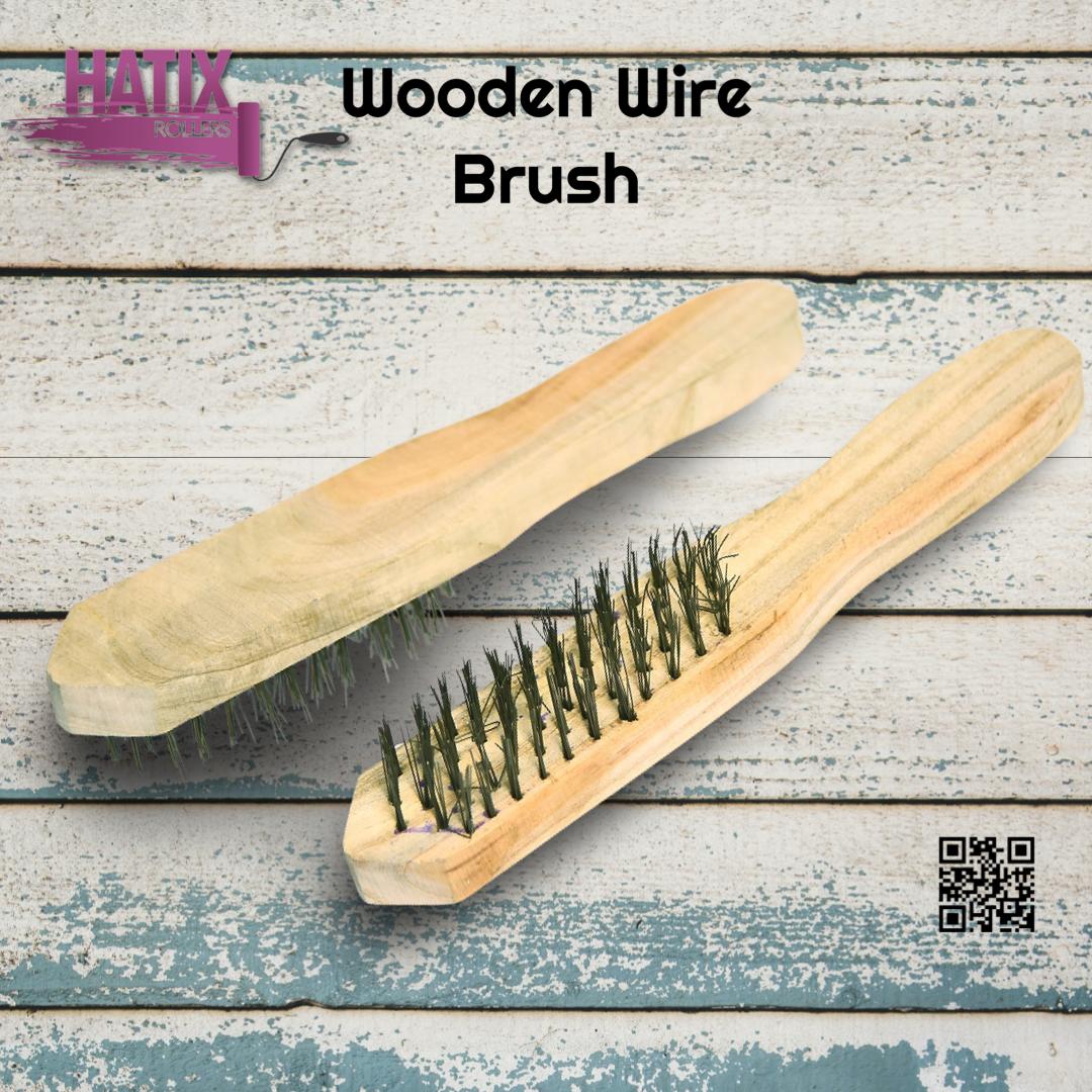 WOOD WIRE BRUSH